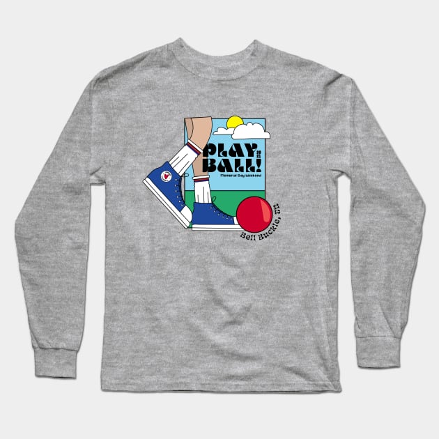 Kickball Long Sleeve T-Shirt by GRFN